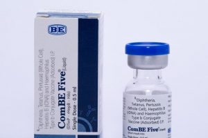 Vắc xin 5 trong 1 ComBe Five được sử dụng trong Chương trình tiêm chủng mở rộng (nguồn: internet)