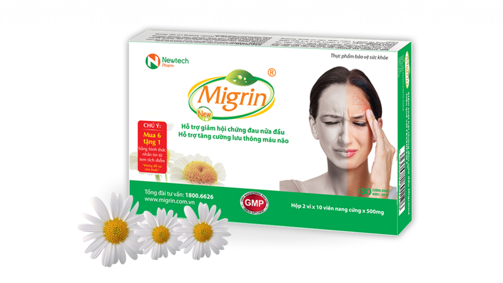 Migrin hiệu quả, tiện lợi cho người bị đau đầu, đau nửa đầu