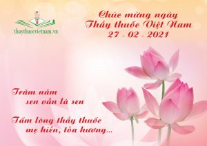 Chúc mừng ngày Thầy thuốc Việt Nam