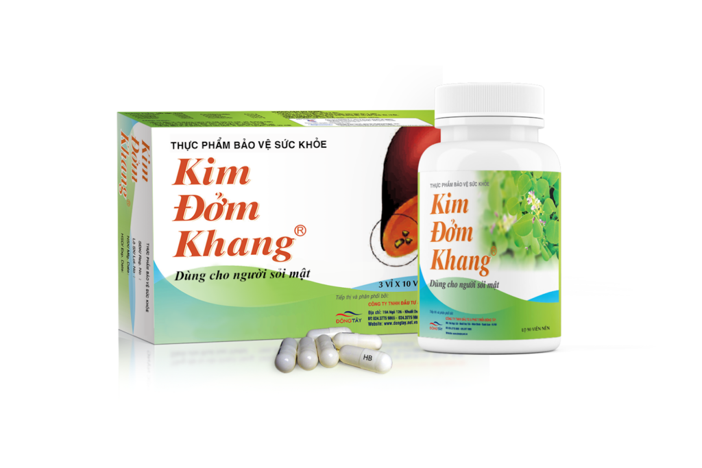 TPCN Kim Đởm Khang - giải pháp cho bệnh sỏi mật, sỏi gan từ 8 thảo dược quý
