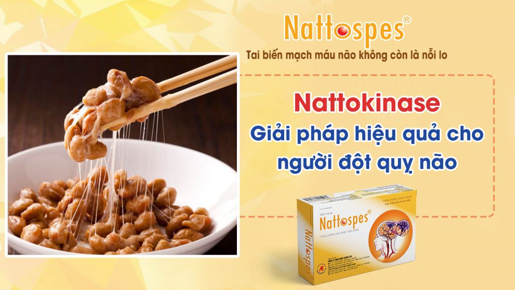 Nattokinase là thành phần chính của sản phẩm thiên nhiên Nattospes