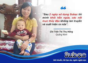 Chị Thu Hồng đã vượt qua bệnh thủy đậu trong lúc mang thai và sinh bé trai kháu khỉnh