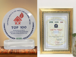 Nattospes đạt giải “Top 100, sản phẩm, dịch vụ tốt nhất cho gia đình, trẻ em”