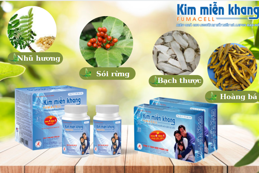 Kim Miễn Khang giúp cải thiện bệnh vảy nến