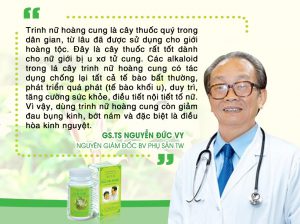 GS.TS Nguyễn Đức Vy - Nguyên Giám đốc Bệnh viện Phụ sản Trung ương đánh giá về tác dụng chữa bệnh u xơ tử cung của cây trinh nữ hoàng cung