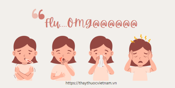 Các triệu chứng thường thấy ở cảm cúm